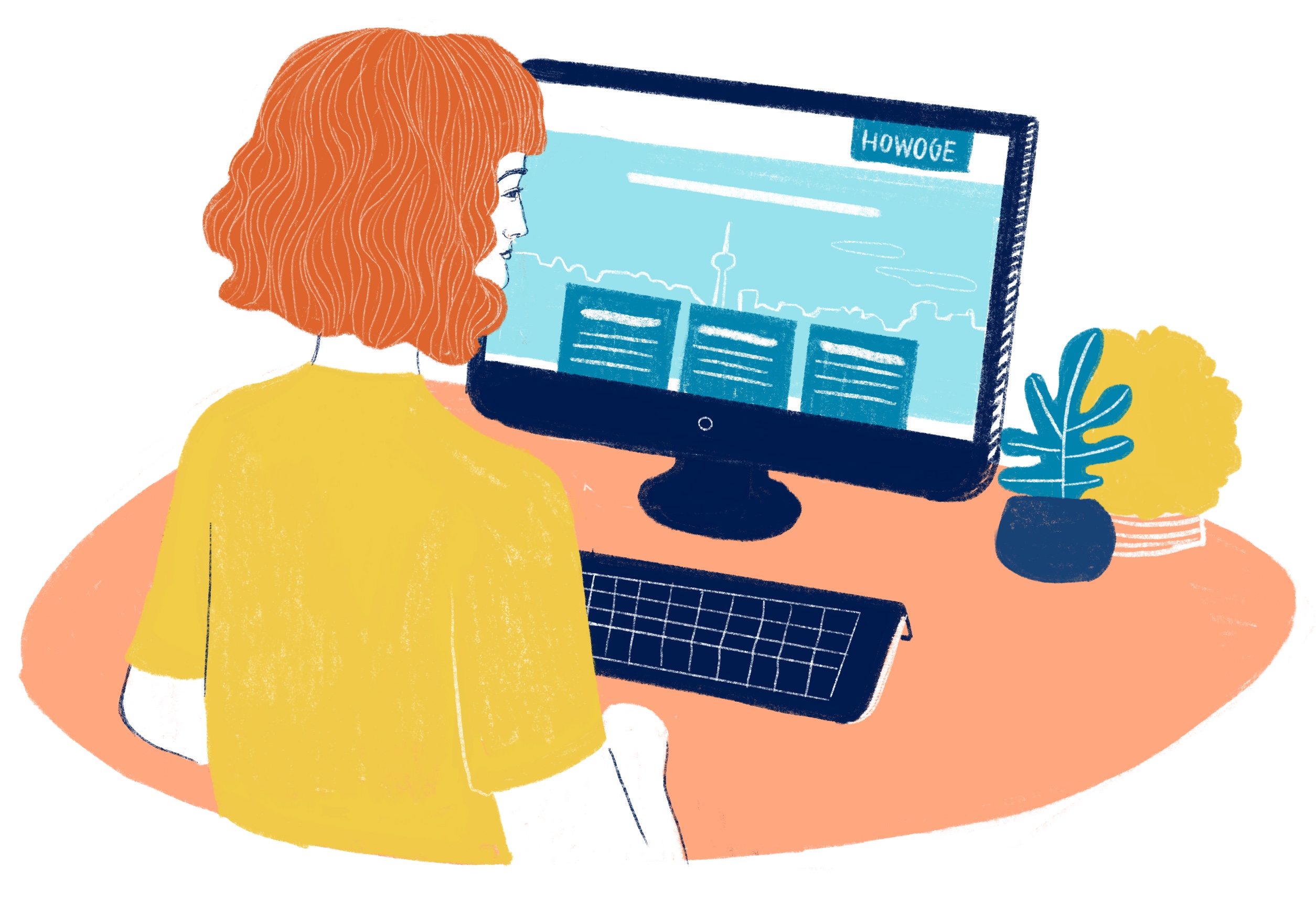 Howoge Illustration Clara Philippzig